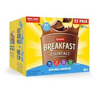 Carnation Breakfast Essentials Rich Milk Chocolate 22 Pack