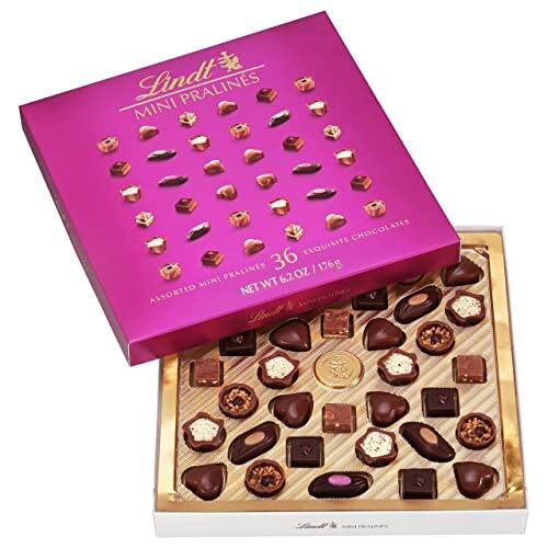 Lindt Mini Pralines assorted chocolate box